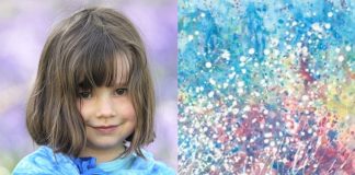 Conheça a história de Iris Grace a menina autista que fascinou o mundo aos 5 anos com belas pinturas