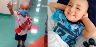 Menino de 3 anos conseguiu vencer o câncer em meio da pandemia: “Estou feliz, estou curado”
