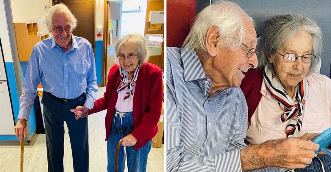 Casal de idosos vencem o COVID-19 juntos e deixam o hospital de mãos dadas. Eles estão casados ​​há mais de 60 anos