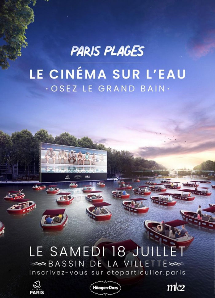 sabervivermais.com - Paris inaugura cinema flutuante durante a pandemia