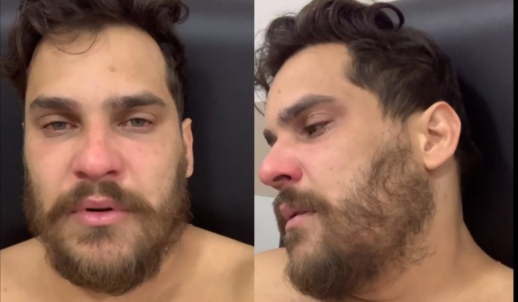 Cantor sertanejo Cauan deixa a UTI,  se emociona em vídeo e agradece a Deus