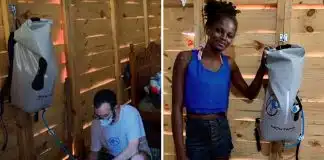 Estudante brasileiro faz uma mochila que filtra água e a torna própria para beber. Vai ajudar muitos