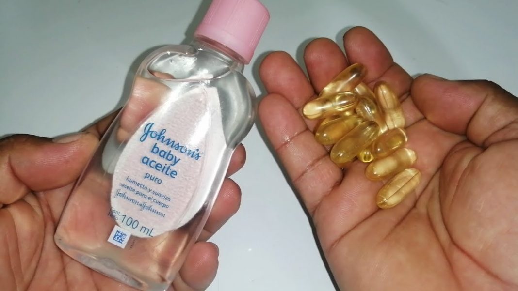 Óleo de bebê e vitamina E: rosto mais bonito e sem rugas