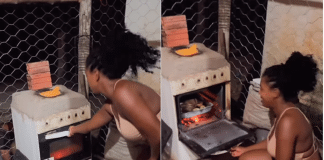 Brasileiro tem que ser estudado pela Nasa. Mulher transforma seu fogão velho em uma churrasqueira à brasa!