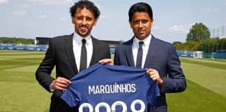 Marquinhos acerta renovação com o PSG até 2028