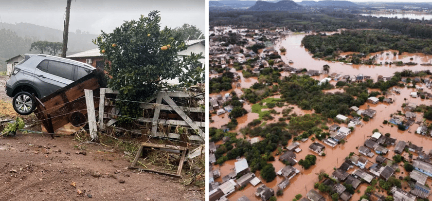 Ciclone devasta RS, resultando em sete mortos e oito desaparecidos