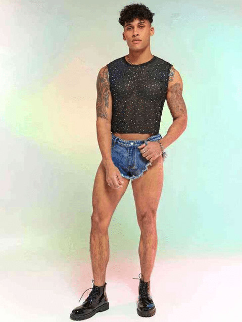sabervivermais.com - Marca de roupas &eacute; muito criticada por vender shorts jeans min&uacute;sculos para homens