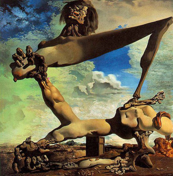 sabervivermais.com - Ilusões de ótica nas pinturas de Salvador Dali