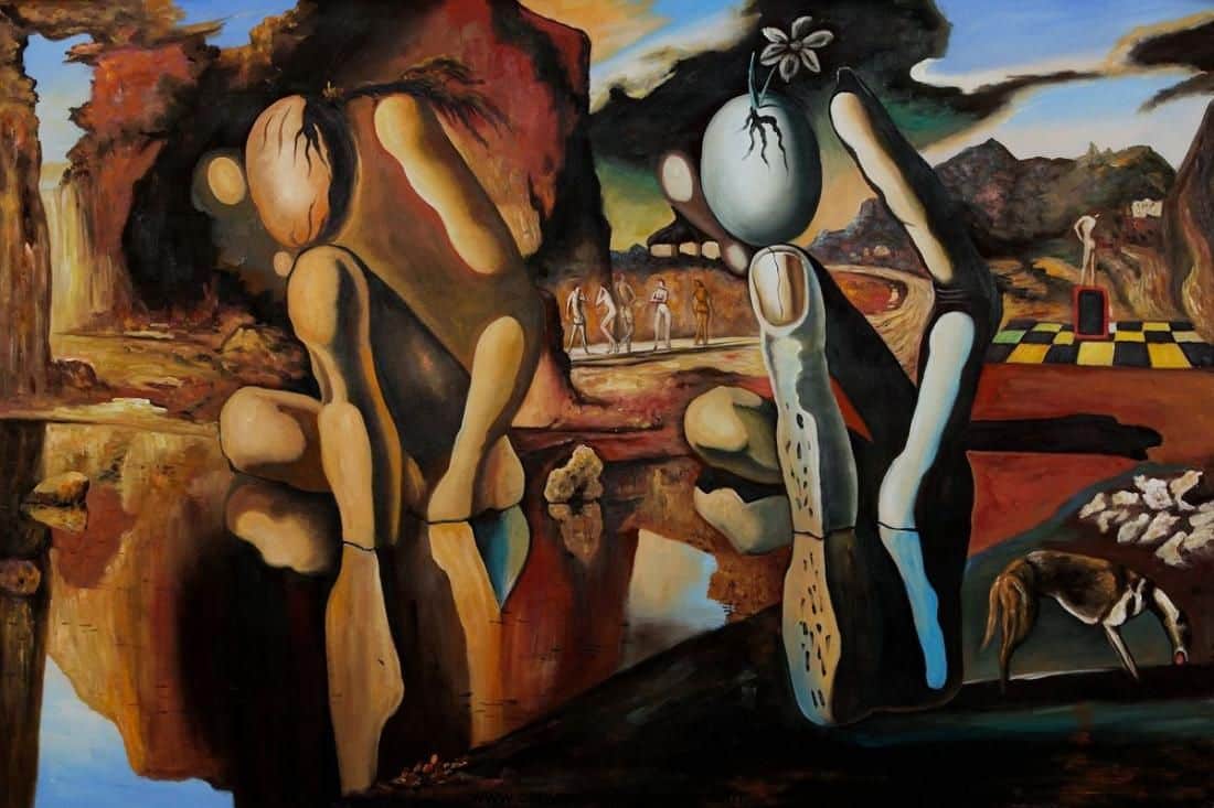 sabervivermais.com - Ilusões de ótica nas pinturas de Salvador Dali