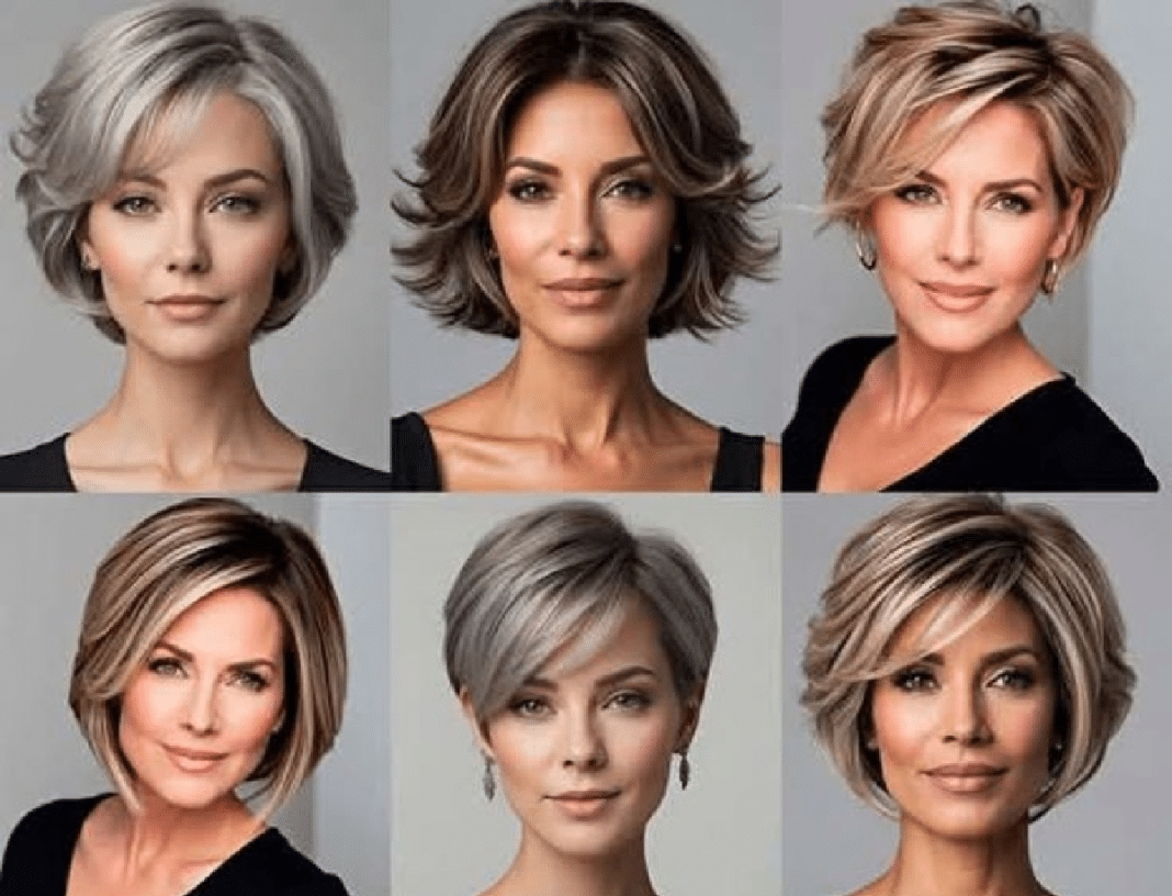 7 Cortes de Cabelo que Estão Fazendo Mulheres  50+ Parecerem 10 Anos Mais Jovens