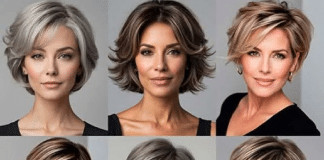 7 Cortes de Cabelo que Estão Fazendo Mulheres  50+ Parecerem 10 Anos Mais Jovens