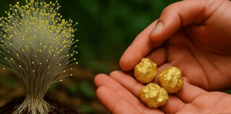 Fungo que “defeca” ouro 24k puro: a alquimia da natureza!