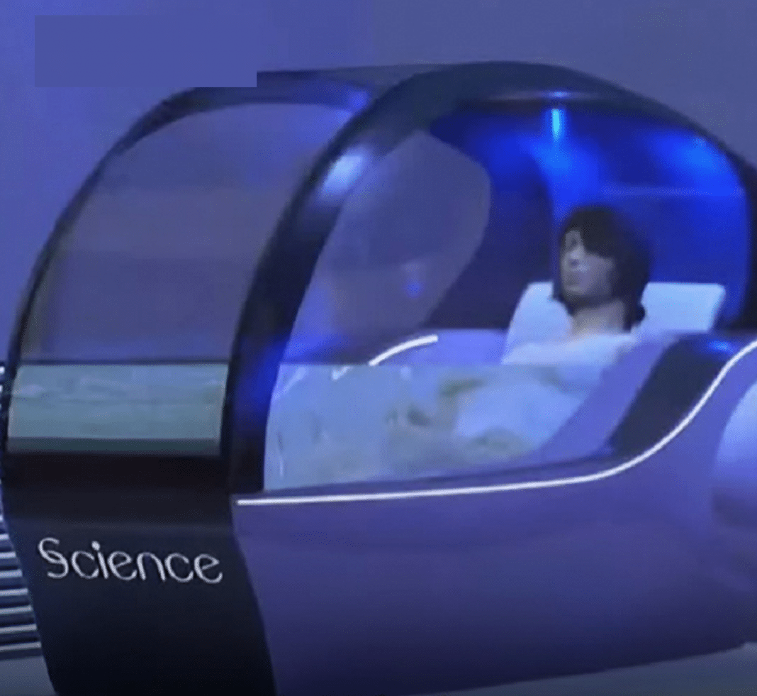 Empresa cria “máquina de lavar humana” que limpa e seca o corpo em apenas 15 minutos