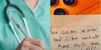 Enfermeiro recebe presente misterioso de paciente e história emociona o Brasil