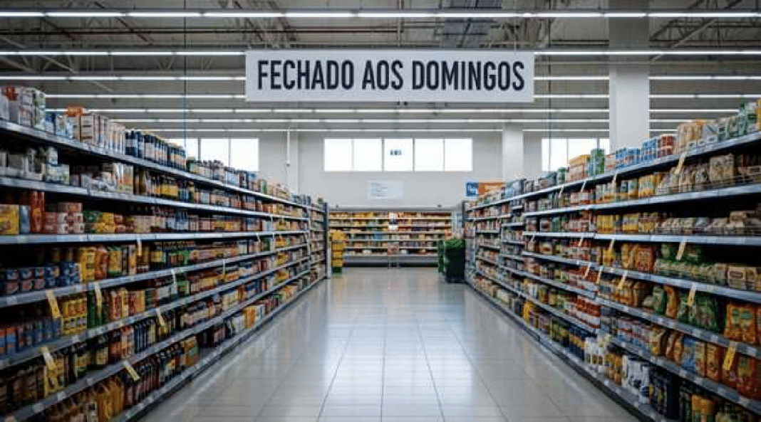 Supermercados vão fechar aos domingos em 2026 — Veja onde!