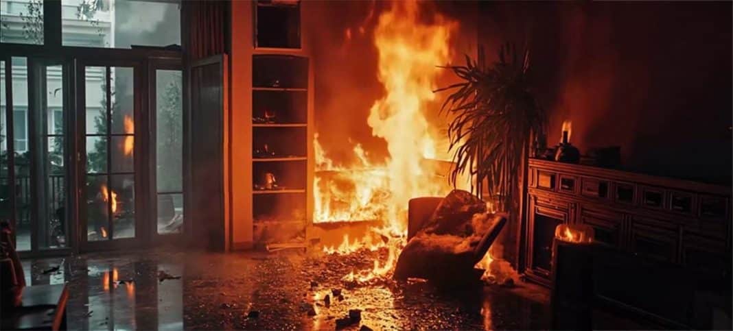 House-Fire-1 Não é a torradeira nem a máquina de lavar: este é o eletrodoméstico com MAIOR risco de incêndio — alerta de bombeiro!