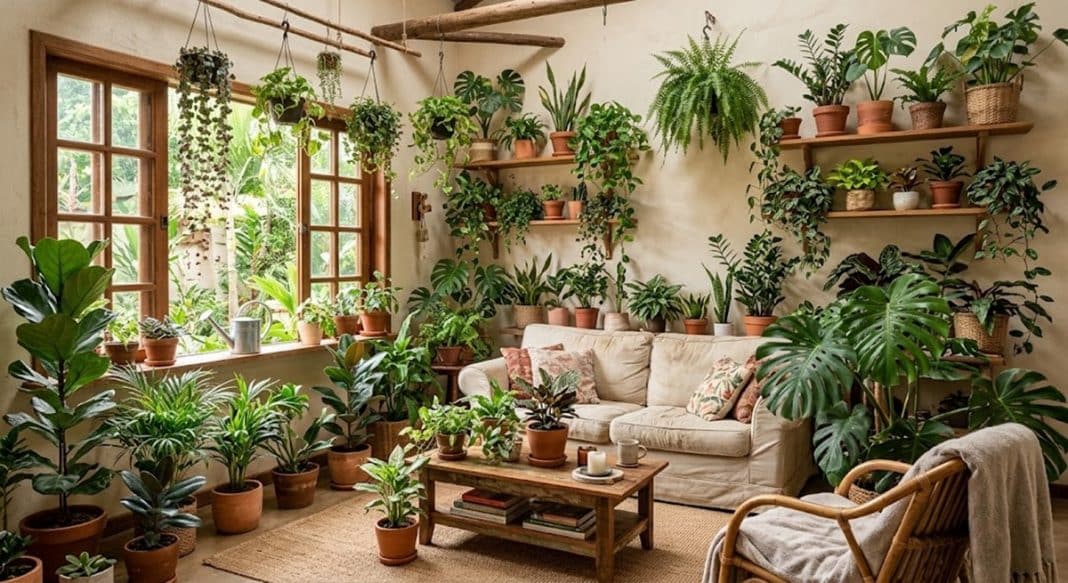 O que significa encher a casa de plantas? a psicologia explica!
